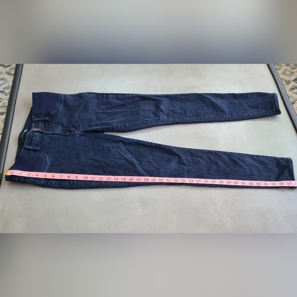 J Brand Mama J Super Skinny Maternity Jeans in Dark Sublime Wash | Size 28 - Picture 11 of 13